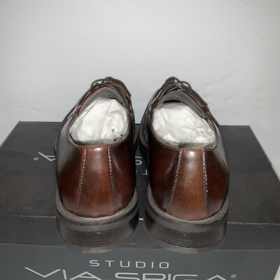 Studio Via Spiga Mens Brown Lace up Dress Shoes Size 11 NEW Studio Vis Spiga | Shoes | Studio Via Spiga Mens Brown Lace  main image 2