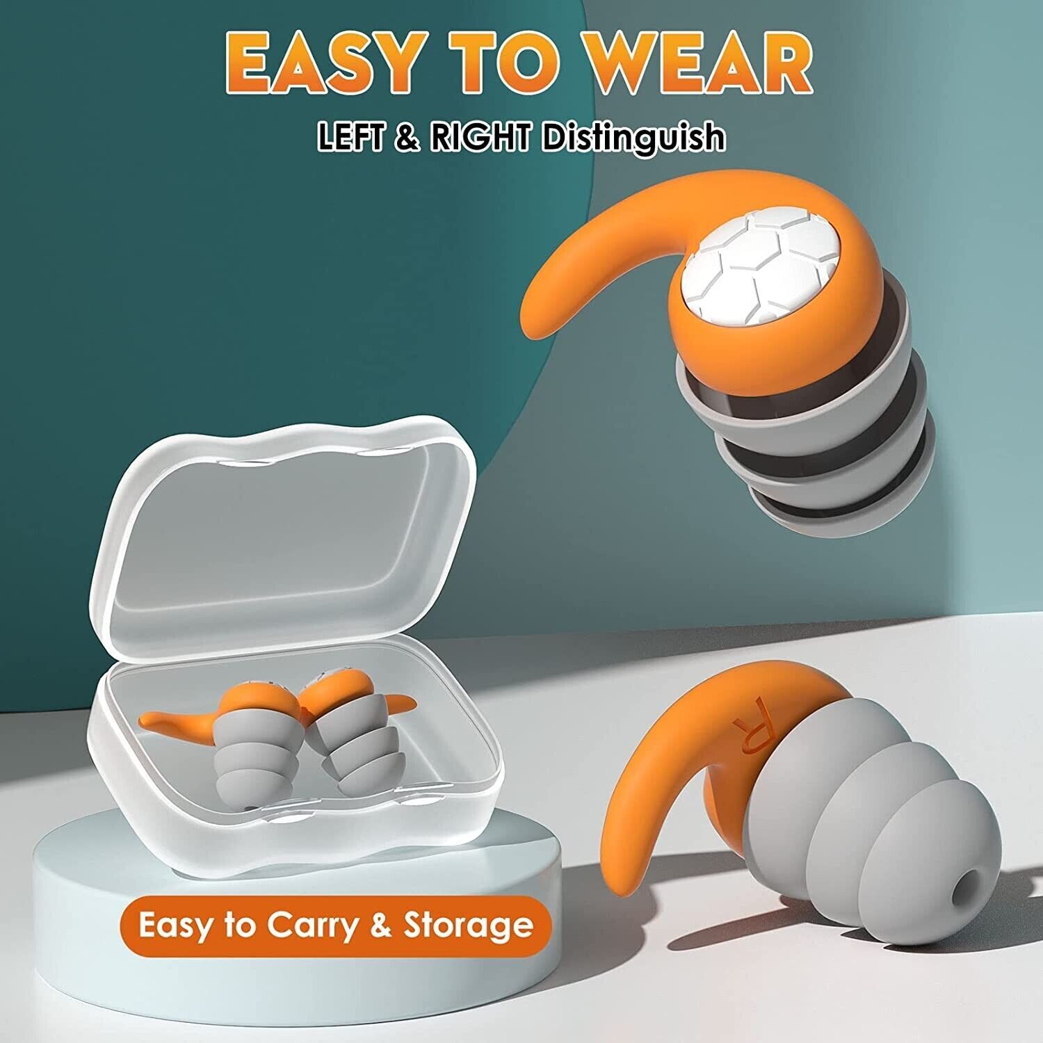 Earplugs colour options