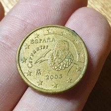 Spain EU Europe coin 10 EURO cent 2003 Donate