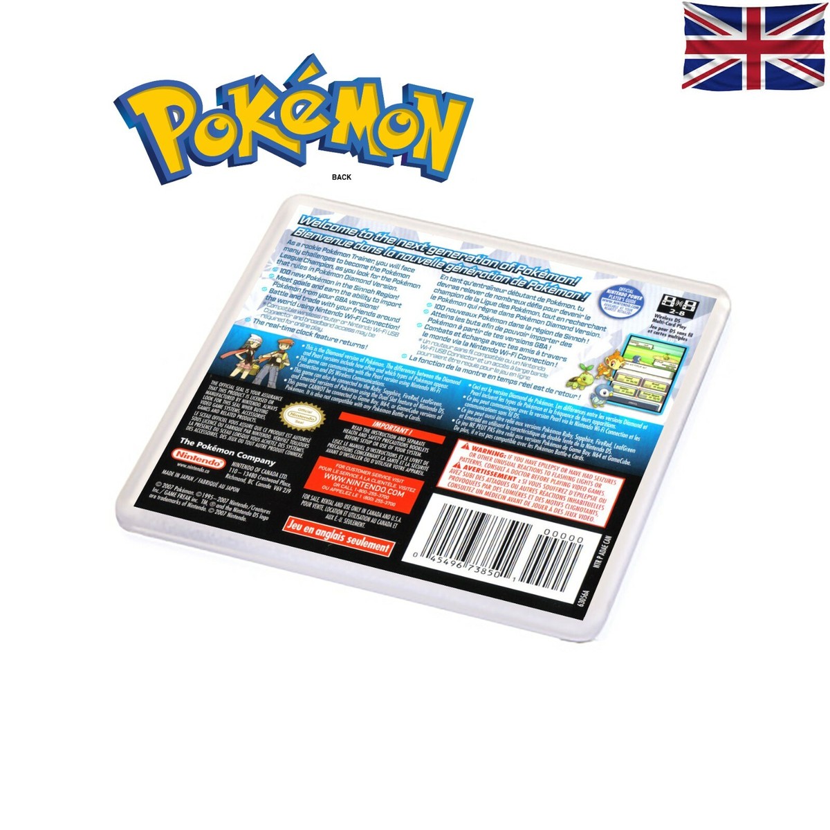 Pokemon: Diamond Version (Nintendo DS, 2007) for sale online | eBay UK