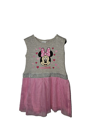 EK0493 Mädchen Kleid von Disney Baby, Grau, Gr.92