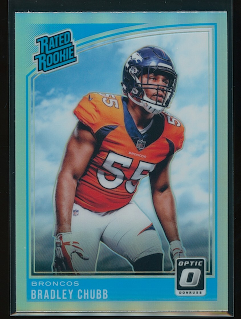 Bradley Chubb 2018 Donruss Optic Rated Rookie Holo #169 Rookie RC