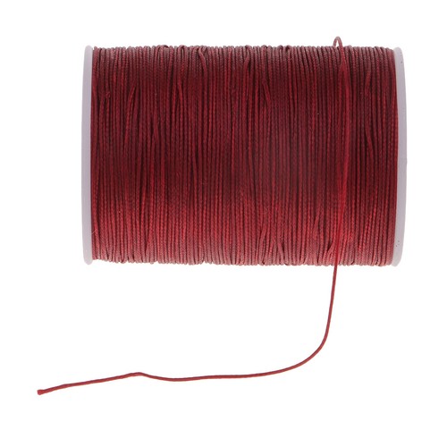130 Meters 0.5mm Round Polyester Waxed Thread Sewing Stitching - Picture 2 of 8