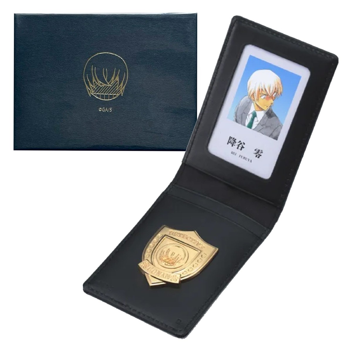 DETECTIVE CONAN Police REI Academy FURUYA Model Genuine Leather