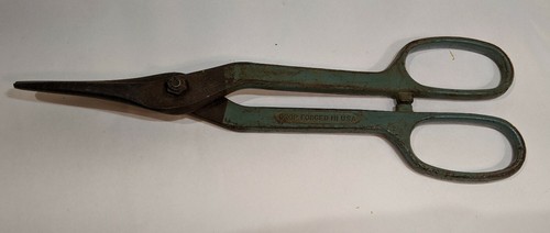 Herramienta de corte de hojalata vintage Craftsman Duck Bill n.o 4546 X - 12-1/2" de largo