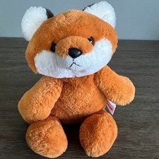Aurora World Fox Plush Stuffed Animal Orange White Woodland Forest Toy