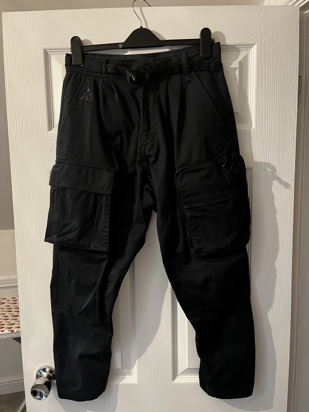 Nike ACG Tech Cargo Combat Trousers Hiking Y2K Khaki small
