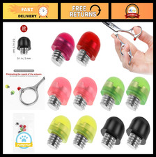 Portable Silicone Grooming Scissors Silencers - 10pcs Replacement Bumpers Rando