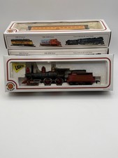 Bachmann Lot. Electric Locomotive 119,Box Cars,Caboose,Power Supply, Tracks Etc.