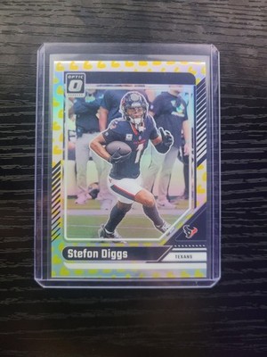 2024 Panini Donruss Optic - Stefon Diggs #78 Flex Prizm /149 - Houston Texans