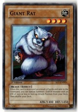 Structure Deck: Invincible Fortress #SD7-EN003 Giant Rat