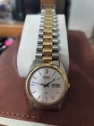 Vintage Seiko SQ President Watch Men Silver Dial 5Y23-8A69 Near Mint!