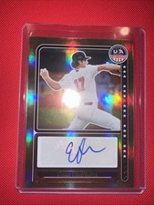 2024 Panini Stars and Stripes 18u National Team Signature Ethan Schiefelbein /10