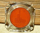 1950s LAS VEGAS NEVADA "LAS VEGAS CLUB" OLD DOWNTOWN CASINO SQUARE GLASS ASHTRAY — photo 6