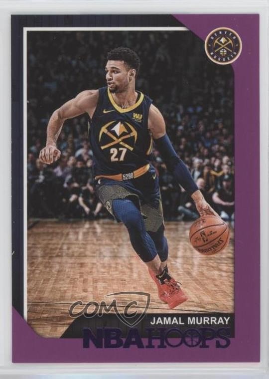 2018-19 Panini NBA Hoops Purple Jamal Murray #22 h3a