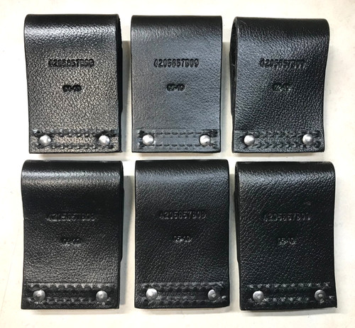 Lot of 6 Motorola 4205857B09 Leather Swivel Belt Loop for Radio Holder Case