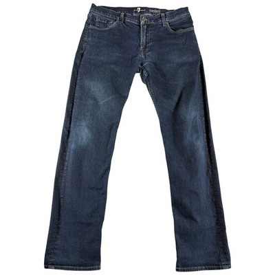 7 For All Mankind Standard Jeans Mens 36 Dark Washed Straight Premium Denim