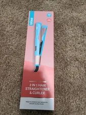 bliss 2 in 1 Hair straightener & Curler ceramic plate digital display