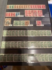 2 SEITEN CANADA BRIEFMARKEN Siehe Bilder