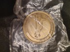Vintage 1980 uncirculated Aeronautics AMA P-51 Mustang airplane coin — photo 2