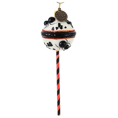 Blubom 4.25In Black White Spider Cake Pop, Glass, Halloween Sweets 2022135