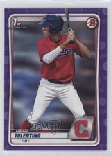2020 Bowman Draft Purple Border 84/250 Milan Tolentino #BD-4 0jv5