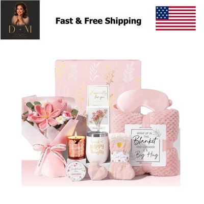 Birthday Gifts for Women Self Care Package Get Well Soon Gift Baskets, Thinki...