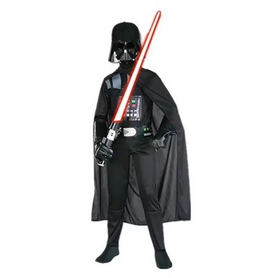 Kinder Kostüm Star Wars Darth Vader Jungen Anzug Uniform Maske Karneval Fasching