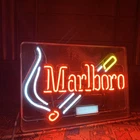 Marlboro Cigarettes Philip Morris Vintage Neon Advertising Man Cave Sign- Minty