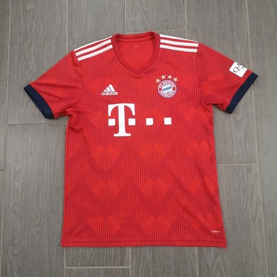 FC Bayern München FCB Trikot Größe: S 2018/19 Fußball Streatwear Fan Mode Adidas