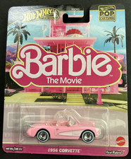 2025 Hot Wheels PREMIUM POP CULTURE BARBIE THE MOVIE 1956 PINK CORVETTE