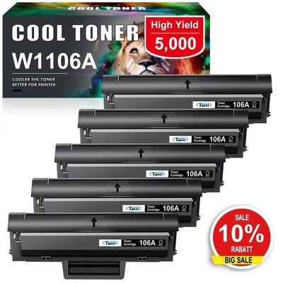 Toner für HP 106A W1106A Laser MFP 135wg MFP 137fwg MFP 135ag 135w 107w MFP 107a