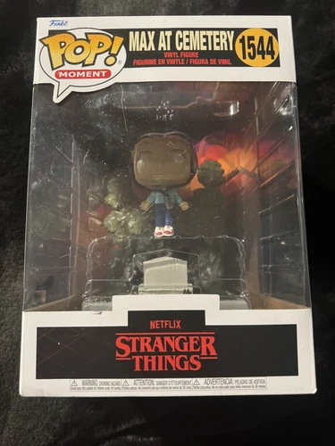 Max at Cemetary 6 inch #1544 Stranger Things Funko Pop Moment