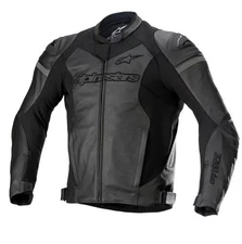 Alpinestars GP Force Leather Motorcycle Motorbike Jacket Street Black By TriCore