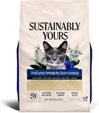Natural Cat Litter, Small-Grain Formula, Exceptional Clumping Odor Control,...