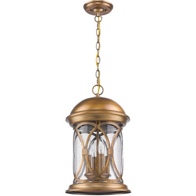Acclaim Lighting 1533ATB Lincoln Outdoor Pendant or Chandeller Antique Brass