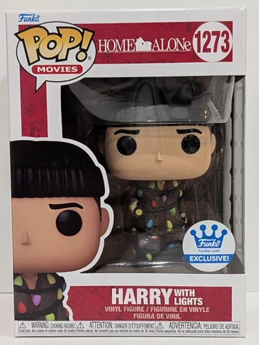 Funko Pop! Home Alone Harry with Lights (Funko Exclusive) #1273 with Protector