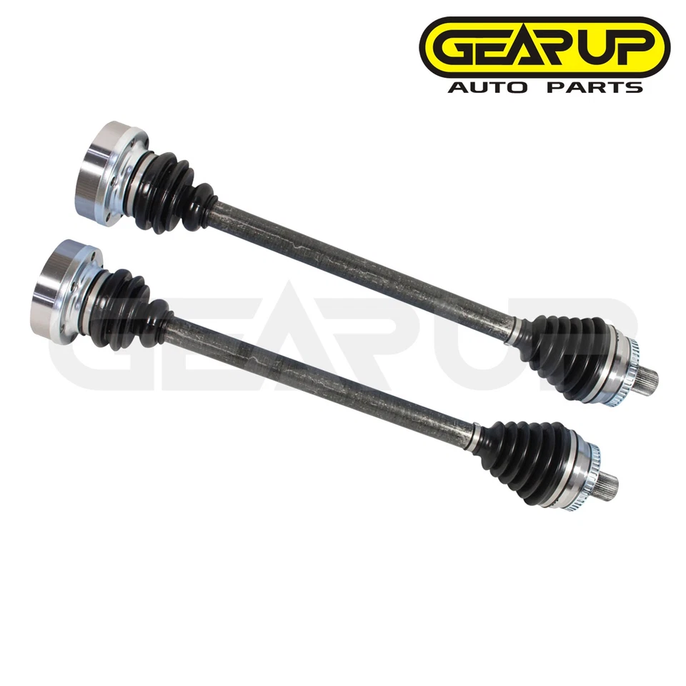 Пара задних валов оси CV в сборе для Audi A6 Quattro S6 RS6 4,2 л V8 AWD 2002-04 - Изображение 3 из 4