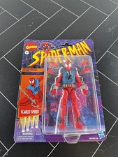 Hasbro Marvel Legends Spiderman Retro Card Scarlet Spider