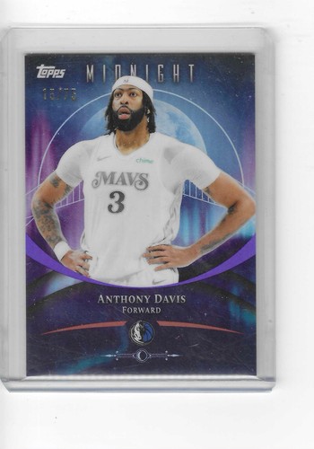 2025-26 Topps Midnight - Anthony Davis #47 Dusk /75