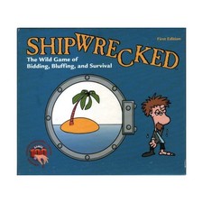 Out of the Box Boardgame Shipwrecked (1st Ed) Box VG+/NM