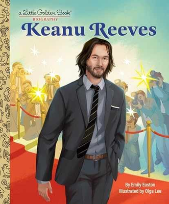 #ad Keanu Reeves: A Little Golden Book Hardcover by Easton Emily Very Good $6.07