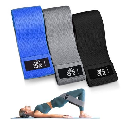 CFX Resistance Bands Set, Exercise Bands with Non-Slip Design for Hips & Glut...