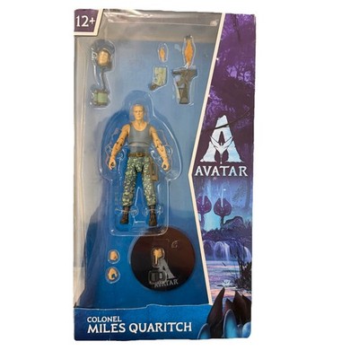 McFarlane Toys Avatar Movie Colonel Miles Quaritch Action Figure Toy 4-inch New