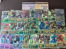 Gundam 0083 Card Builder Arcade Card Lot Zaku IC Guf Zeon EFSF Japan fym34-20