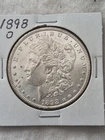 1898o BU GEM MORGAN SILVER DOLLAR UNC MS+ U.S. MINT RARE COIN