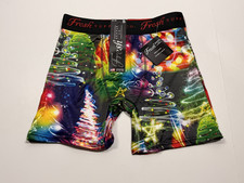 Fresh Supply Co Boxer Brief - Christmas Holiday Icons Print - Small - NWT