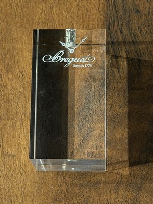 Rare Breguet Watch Store Display Lucite Acrylic Switch Watch Boutique Promo, ￼￼