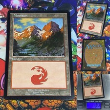 MTG Mountain V.2 🇬🇧 NM Vintage Iconic European Lands Promo 1999 OG Pyrenees