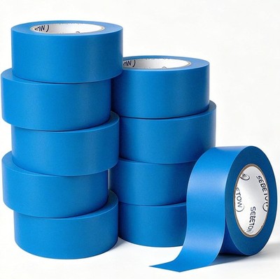 Blue Painter Tape 2 Inch 10 Rolls 55 Yards